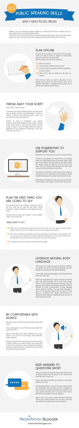 How to improve public speaking skills with 7 easy to-do tricks