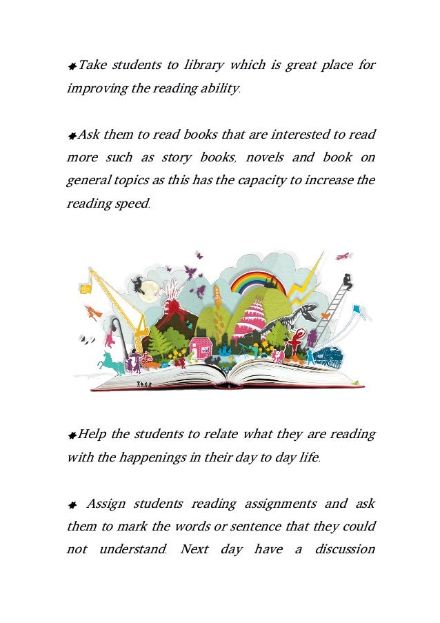 How to improve reading ability in students 