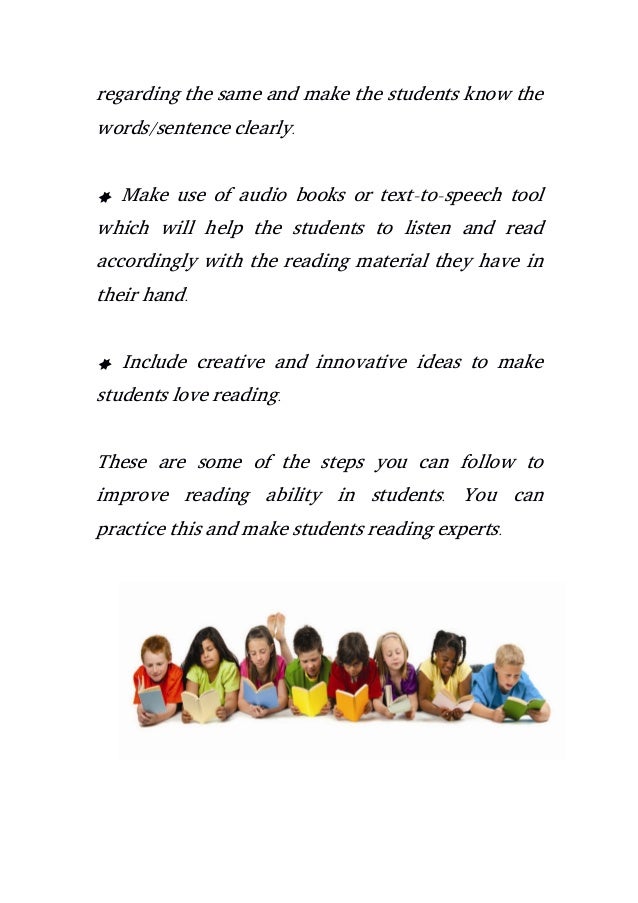 How To Improve Reading Ability