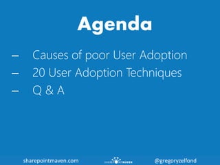 How to Improve SharePoint User Adoption | PDF