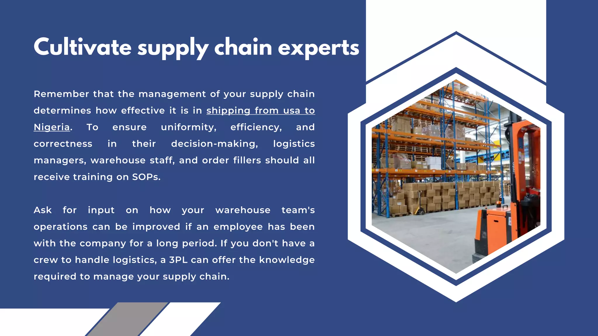 How to improve supply chain efficiency? | PPTX | Logistics | Business