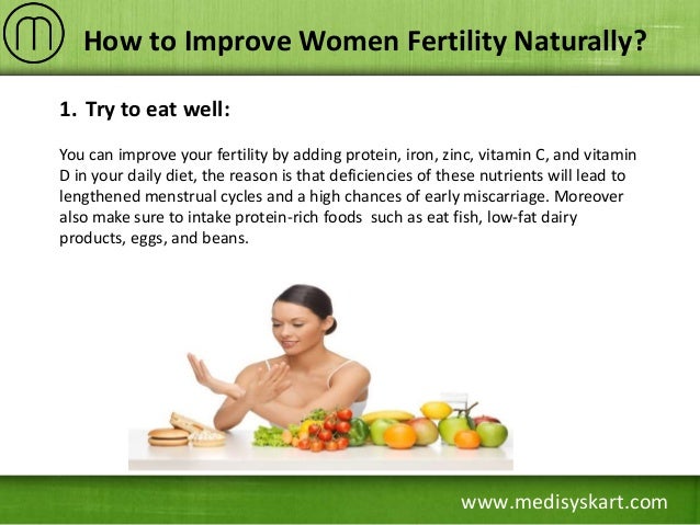How to Improve the Women Fertility Naturally
