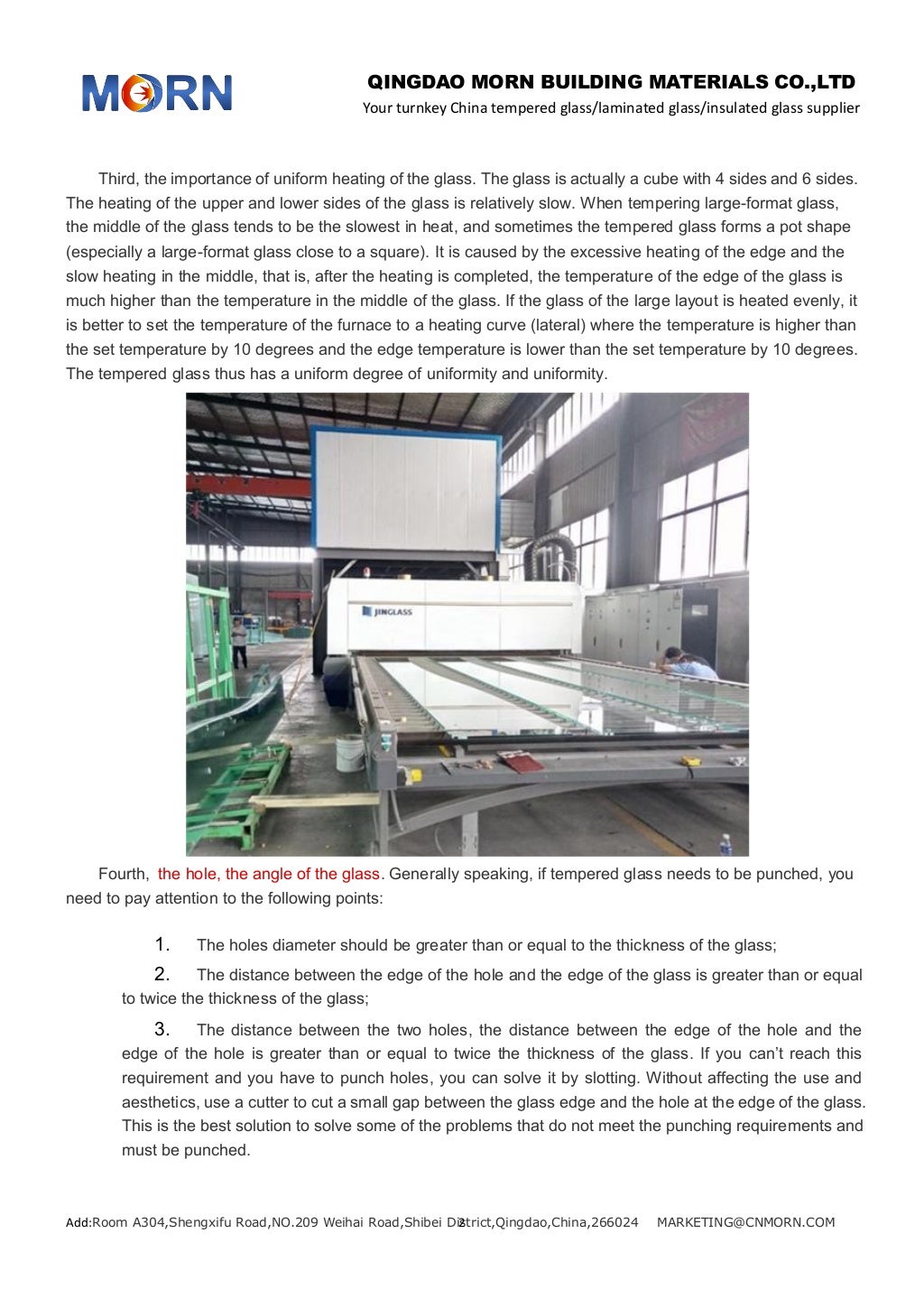 How to improve the yield of tempered glass