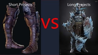 Short Projects Long Projects
vs
 
