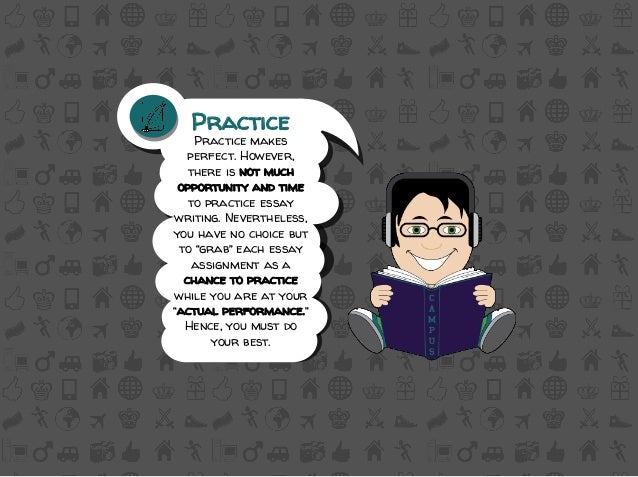 Essay on practice makes a man perfect