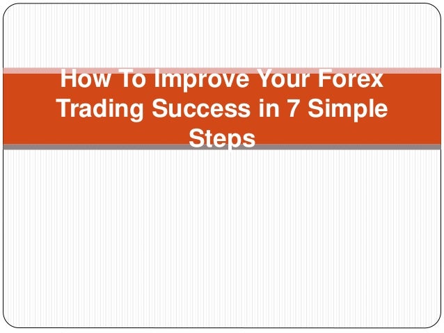 improve forex trading
