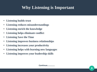 How to improve your listening skills | PDF