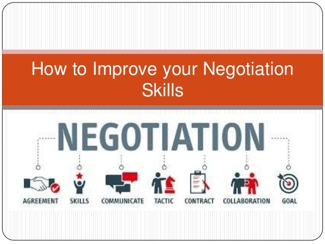 How to improve your negotiation skills