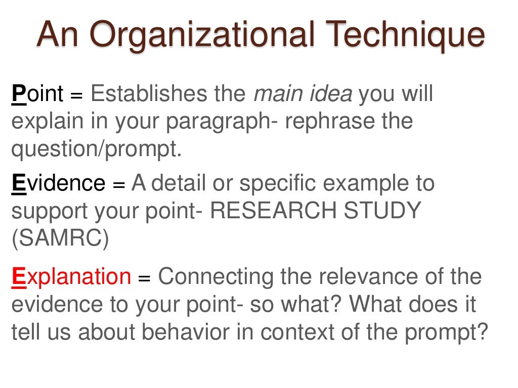 How to Improve Your SAQ Writing