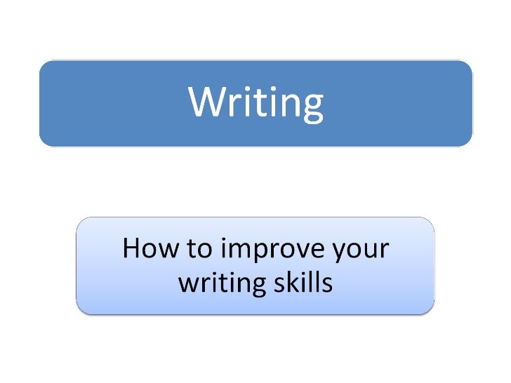 How to improve essay writing