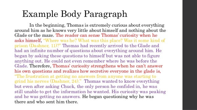 How to include quotes maze runner