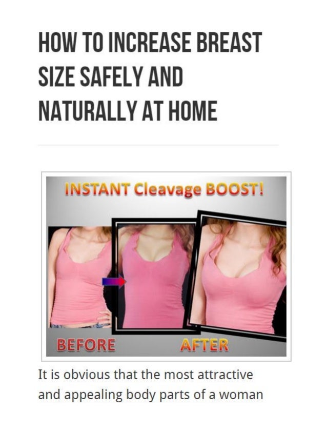 How To Increase Breast Size Naturally 107