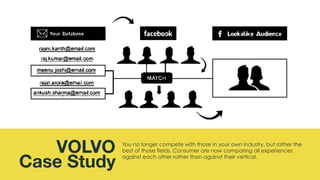 @msweezey@Uberflip#uberwebinar
You no longer compete with those in your own industry, but rather the
best of those fields. Consumer are now comparing all experiences
against each other rather than against their vertical.
VOLVO
Case Study
 