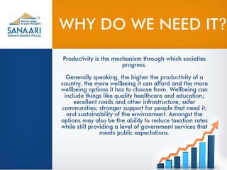 How to increase productivity