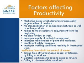 How to increase productivity