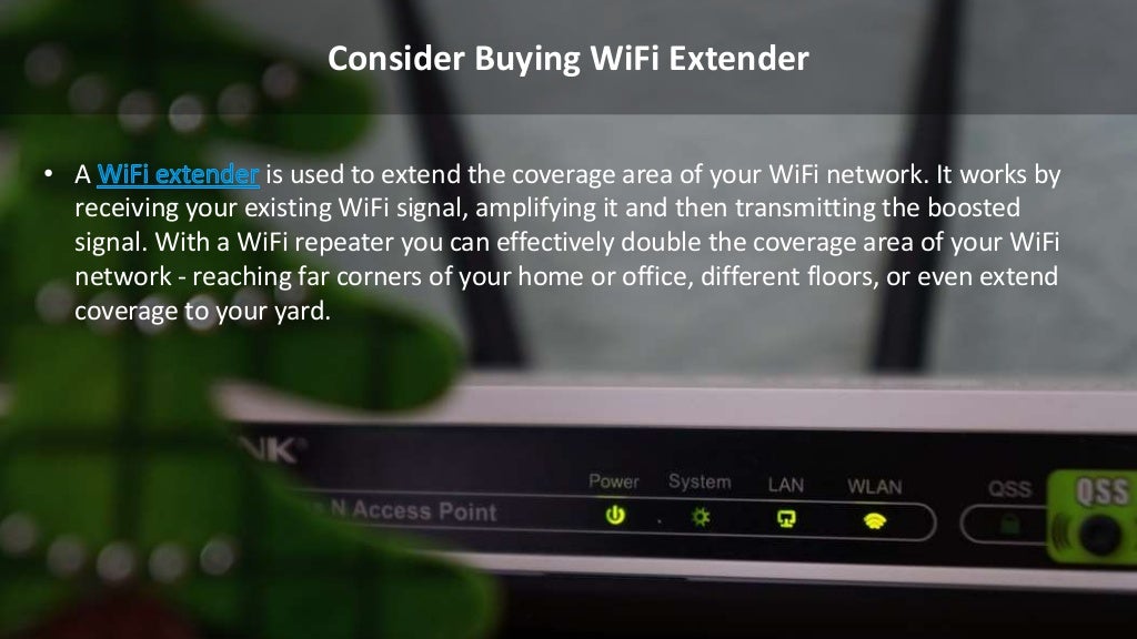 How to increase WiFi range