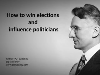 How to Influence Politicians and Win Elections for Libraries