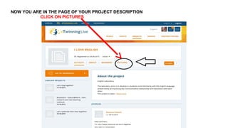 NOW YOU ARE IN THE PAGE OF YOUR PROJECT DESCRIPTION
CLICK ON PICTURES
