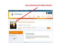 THE LOGO IS IN ITS RIGHT SPACE