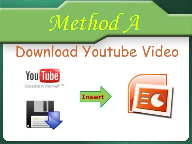 How Do You Insert A Video From Youtube Into Powerpoint