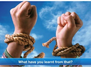 !
!What have you learnt from that?
www.E3.solutions
 