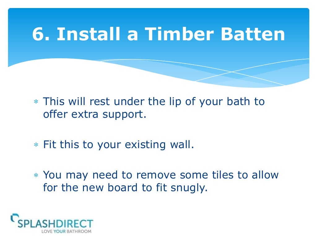 How to Install a Bath in 10 Easy Steps