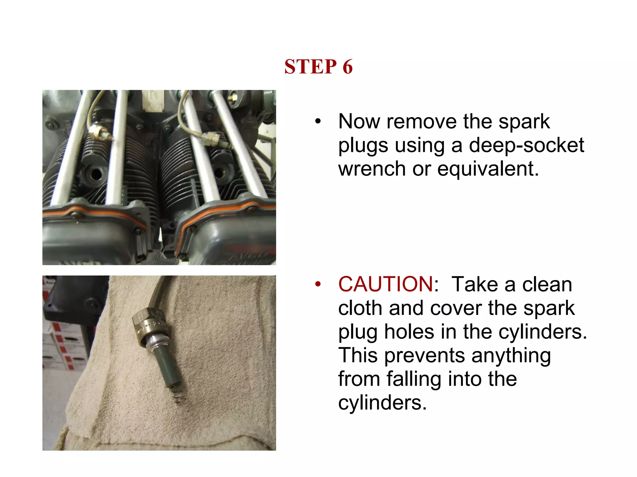 How to install aircraft spark plugs | PPT