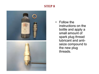How to install aircraft spark plugs PPT