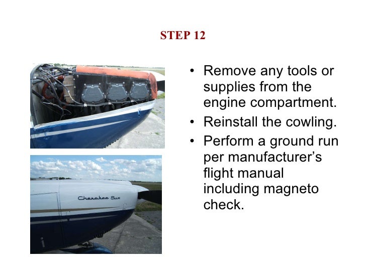 How to install aircraft spark plugs