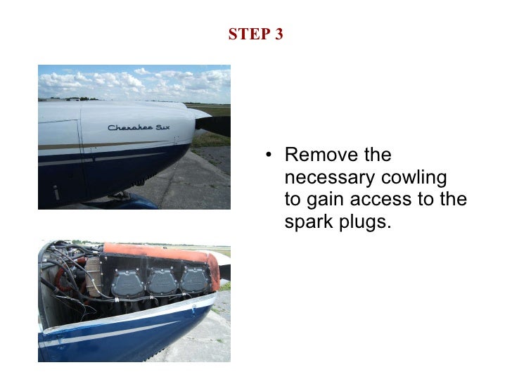 How to install aircraft spark plugs