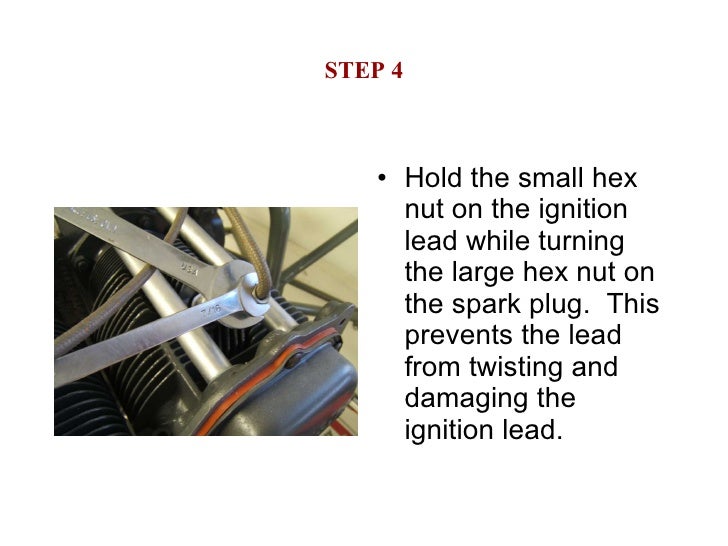 How to install aircraft spark plugs