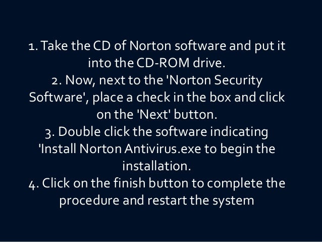 How To Install Norton Antivirus Without Cd Drive