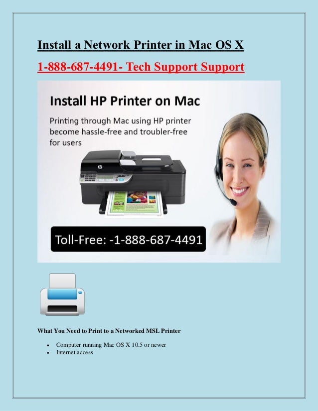 printer in mac