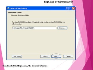 AutoCAD Lecture-1 How to install Autocad | PDF