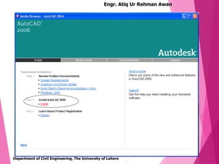 AutoCAD Lecture-1 How to install Autocad | PDF
