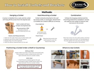 How to Install Wooden Corbels and Brackets