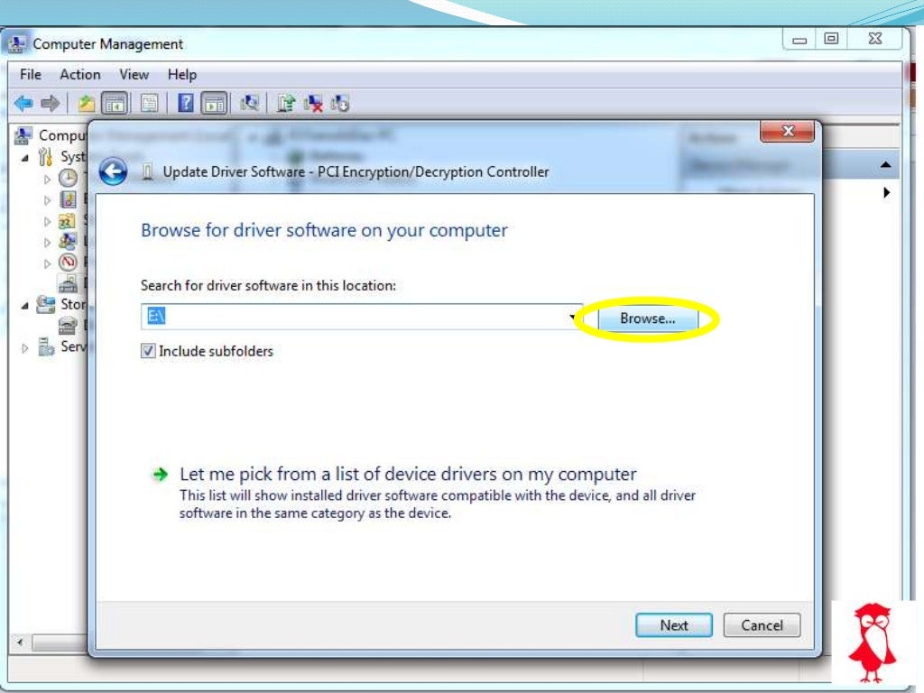 How to install drivers in manual method in windows 7