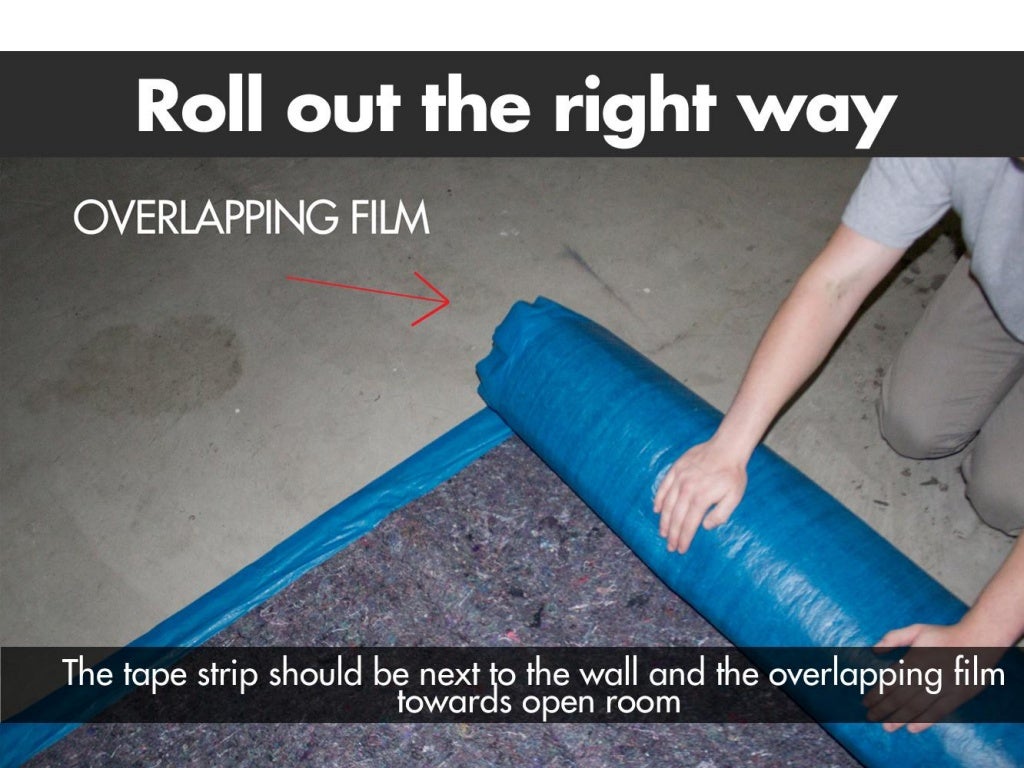 How To Install Felt Cushion 3in1 Underlayment