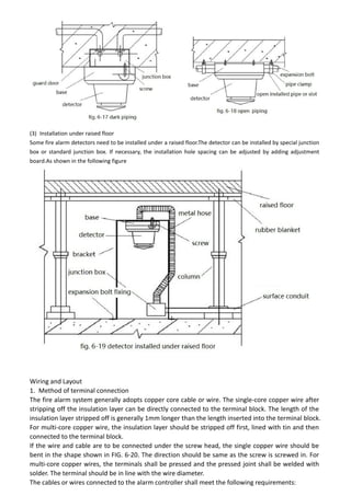 How to install fire alarm system | PDF
