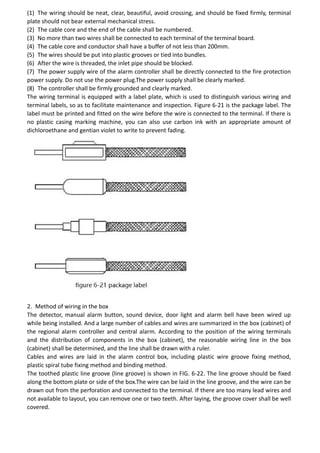 How to install fire alarm system | PDF