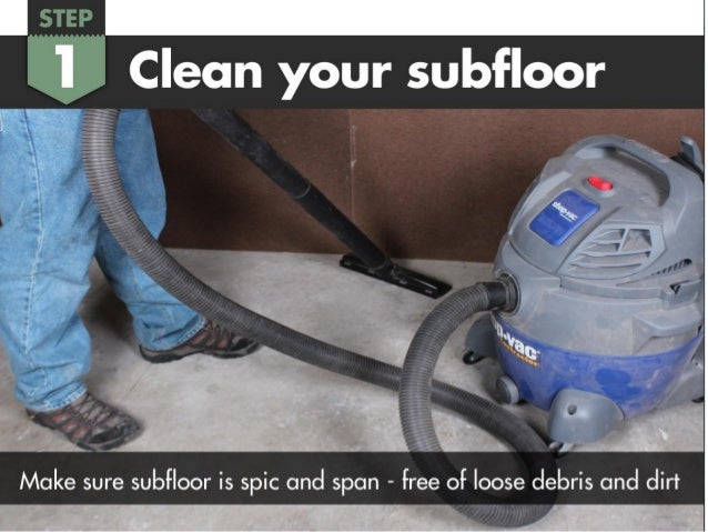 How To Install Floor Muffler Ultra Seal Underlayment