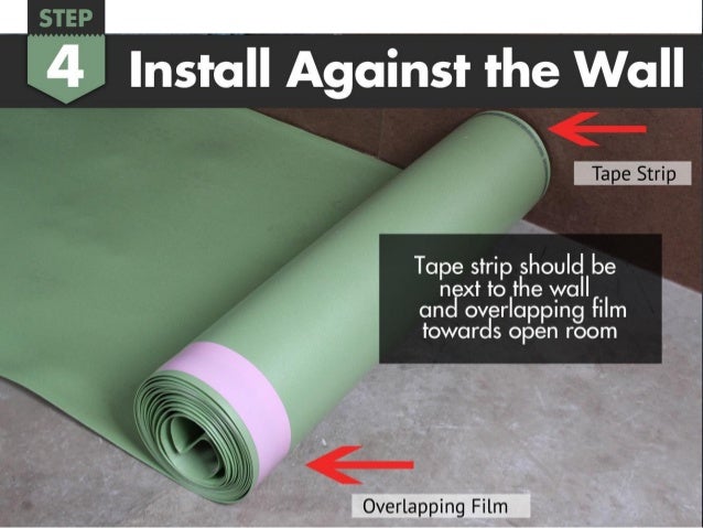How To Install Floor Muffler Ultra Seal Underlayment