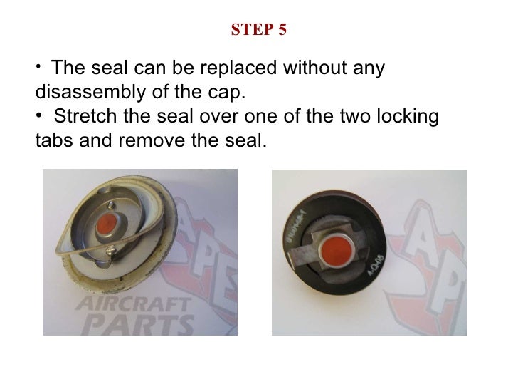 How to install fuel cap seals