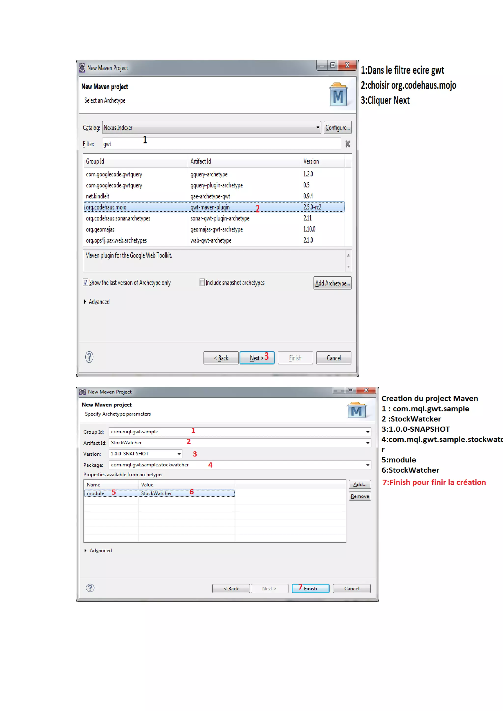 How to install gwt and maven 