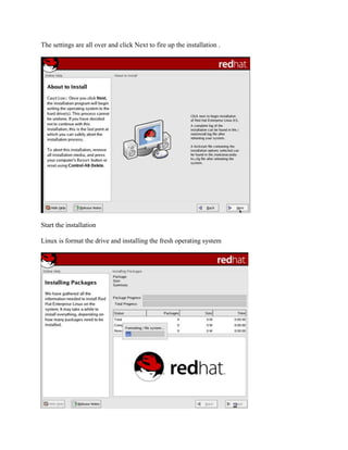 How to install linux operating system | PDF