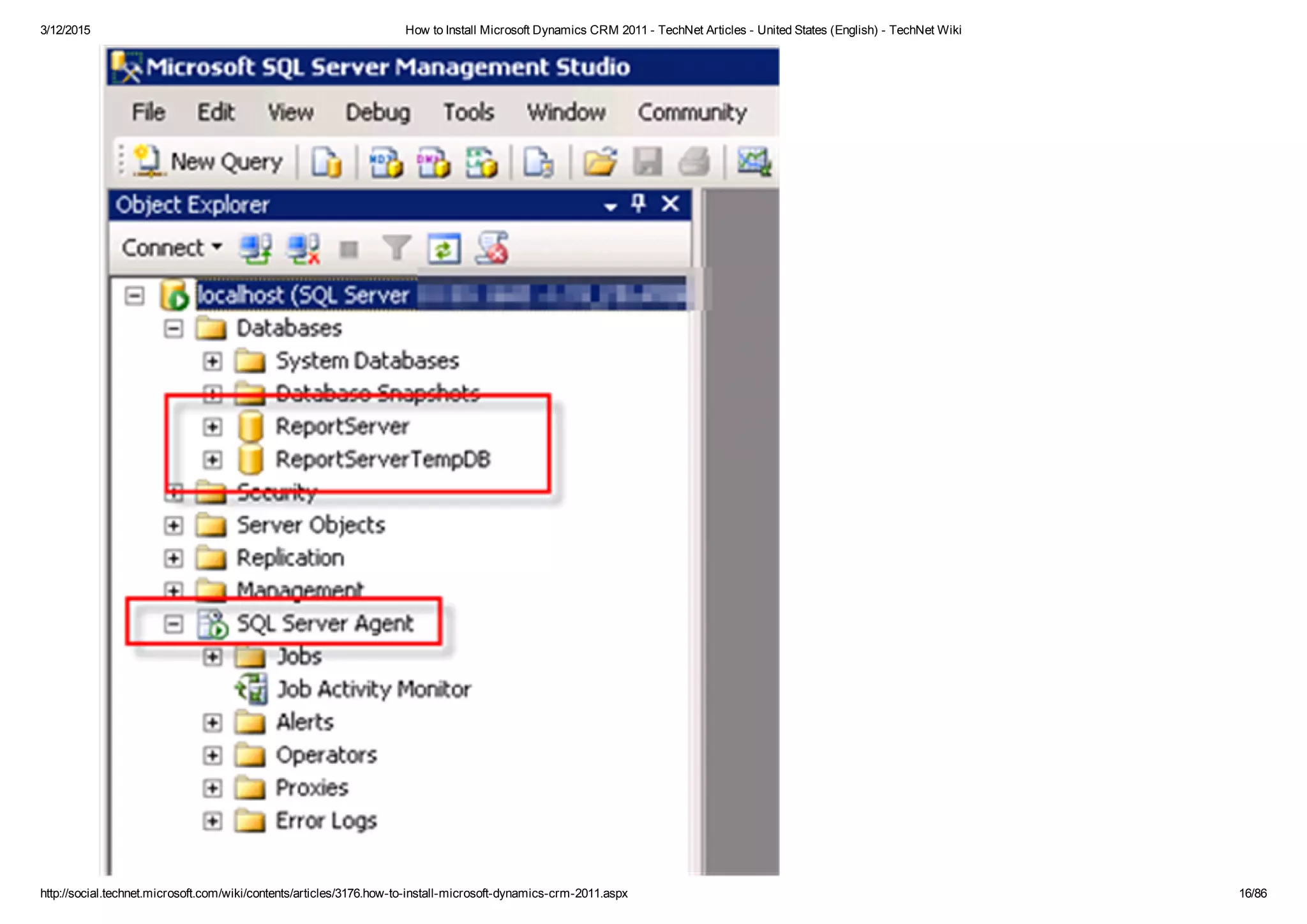 3/12/2015 How to Install Microsoft Dynamics CRM 2011 ­ TechNet Articles ­ United States (English) ­ TechNet Wiki
http://social.technet.microsoft.com/wiki/contents/articles/3176.how­to­install­microsoft­dynamics­crm­2011.aspx 16/86
 