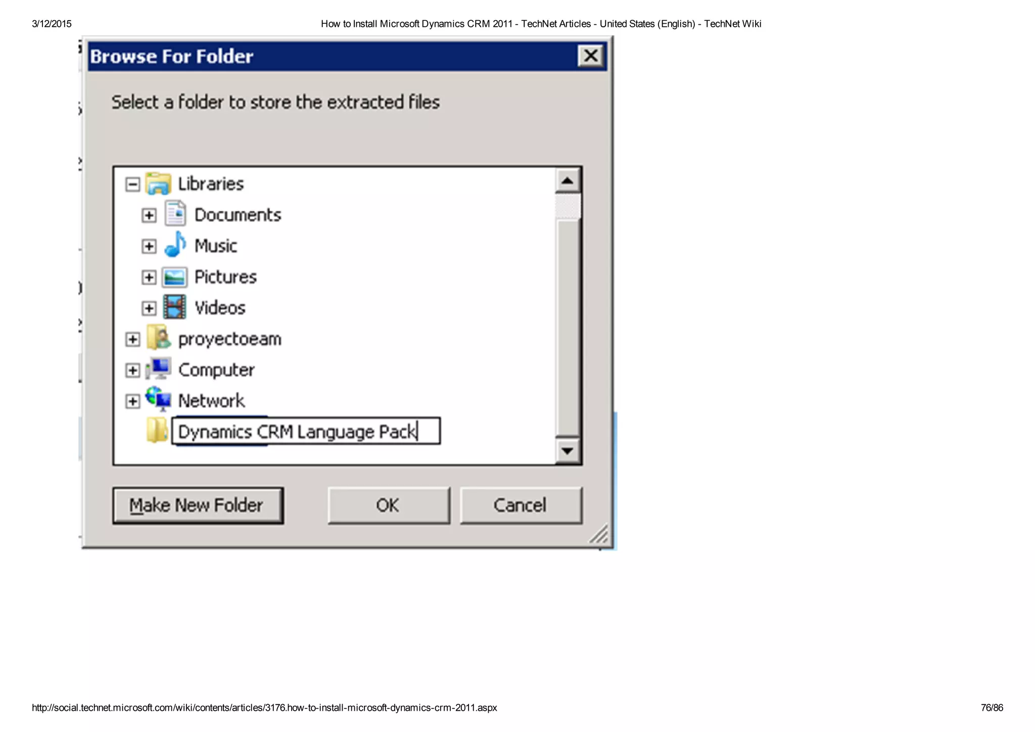3/12/2015 How to Install Microsoft Dynamics CRM 2011 ­ TechNet Articles ­ United States (English) ­ TechNet Wiki
http://social.technet.microsoft.com/wiki/contents/articles/3176.how­to­install­microsoft­dynamics­crm­2011.aspx 76/86
 
 