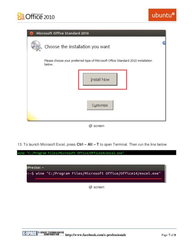 Install office on ubuntu Install office on ubuntu