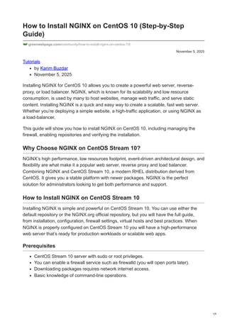 How to Install NGINX on CentOS 10 (Step-by-Step Guide).pdf