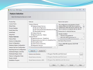 How to install sql server 2014